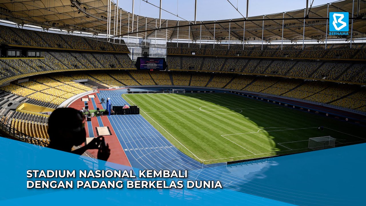 Stadium Nasional kembali dengan padang berkelas dunia