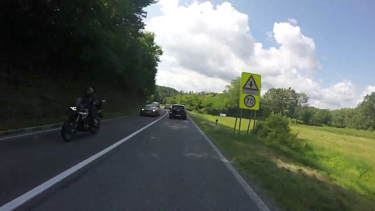 Sur la N6 en direction de Rijeka