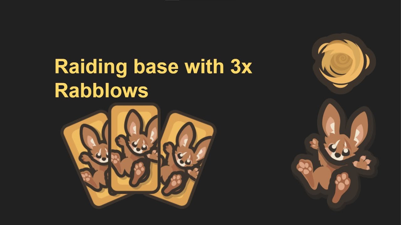 [Taming.io]- Raiding bases with 3x Rabblows