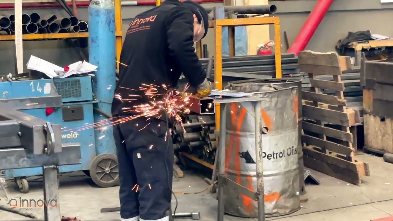 TAŞ KIRMA,ELEME VE YIKAMA MAKİNALARI ÜRETİM SÜRECİMİZ