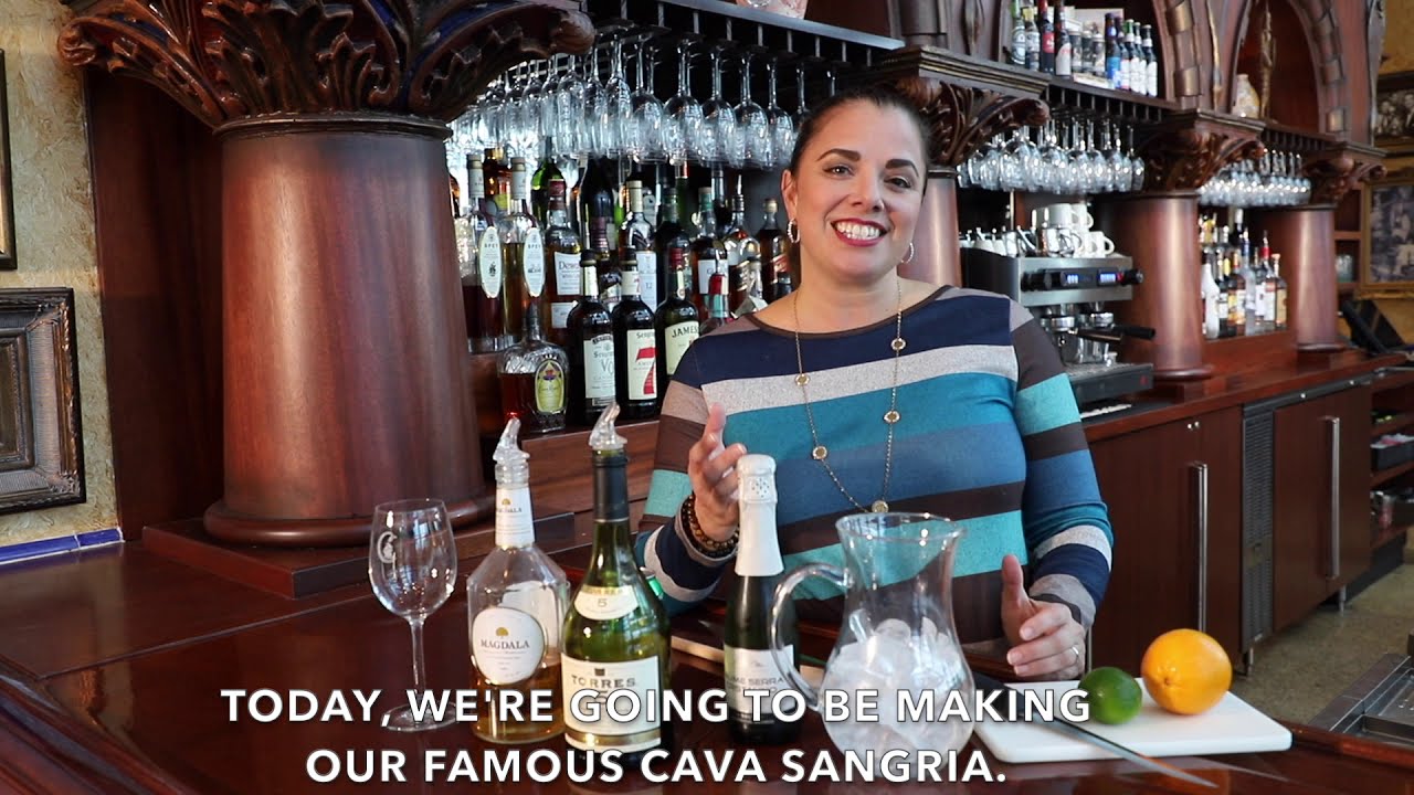 Columbia Restaurant - How To Make The Columbia's Cava Sangria