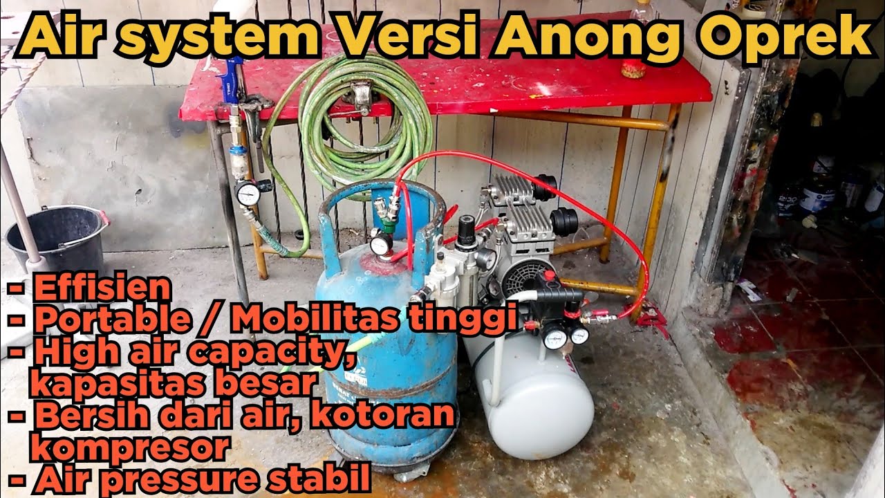 Air system pengecatan terbaik ?? versi Anong Oprek