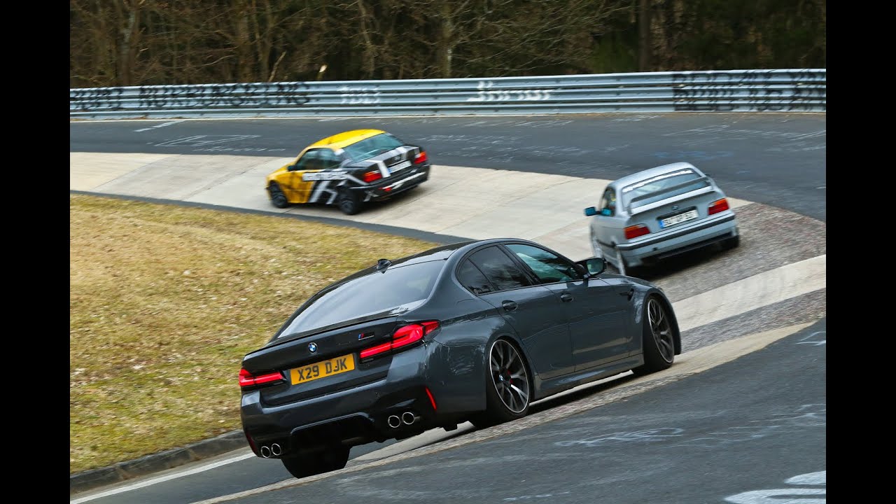 BMW F90 M5 COMPETITION Nurburgring Nordschleife FLYING LAP!! On First Touristenfahrten Day Of 2022!!