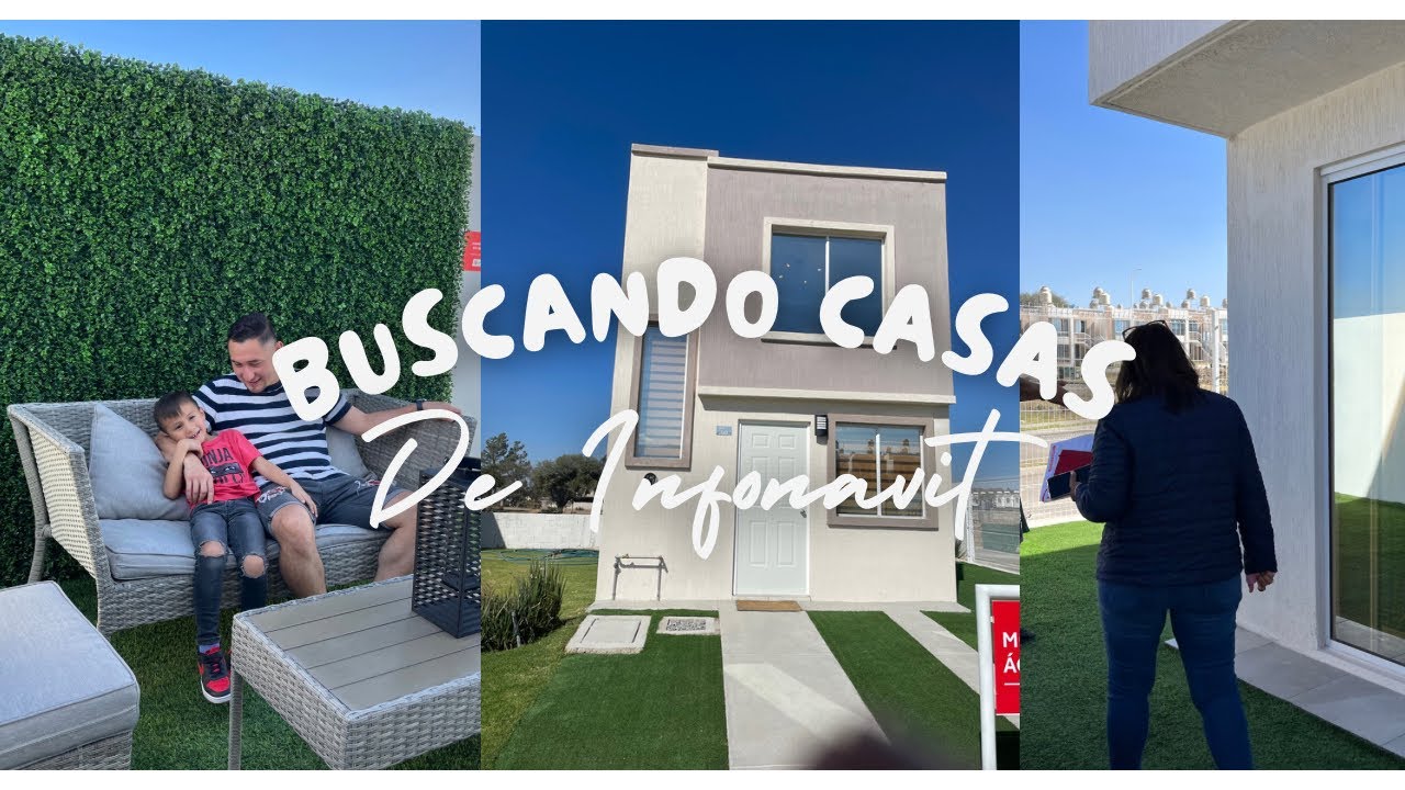Fuimos a buscar nuestra casa de sueños🏠|casas de Infonavit
