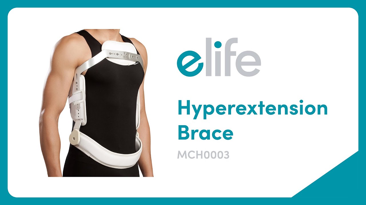 How To Wear elife® Hyperextension Brace (Jewett brace)