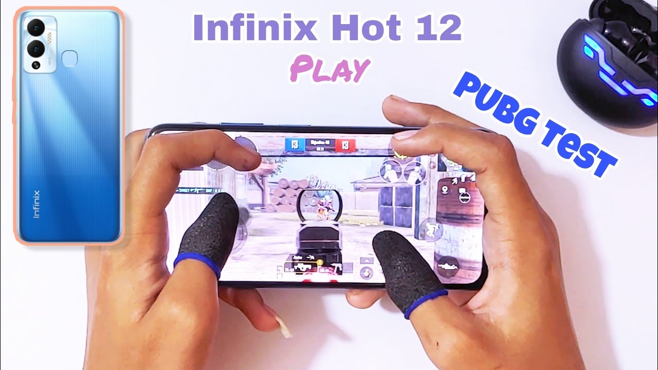 Infinix Hot 12 𝙋𝙡𝙖𝙮 PUBG Test and Gameplay | Infinix Hot 12 PUBG Handcam Gameplay