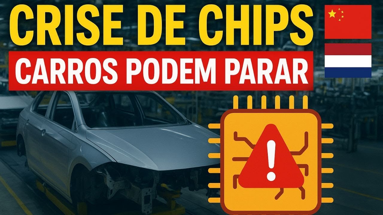 🟢Crise de Chips pode parar a produ&ccedil;&atilde;o de carros no Brasil! Ind&uacute;stria em alerta