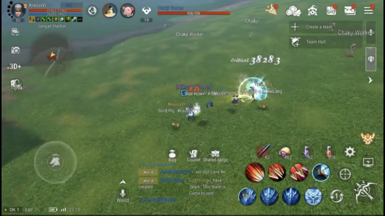 Silkroad Origin Mobile Jobwar 9 Bow PVP Aquarius Server