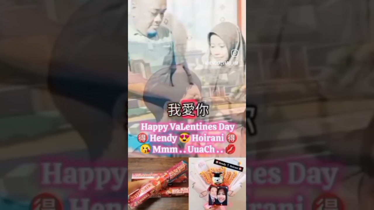 🉐 Hendy ALvaro 💍 Hoirani 🉐 Ayank di MaLam TgL : 14 - 02 - 2025 Abg Mau Ngucapin HAPPY VALENTINES DAY