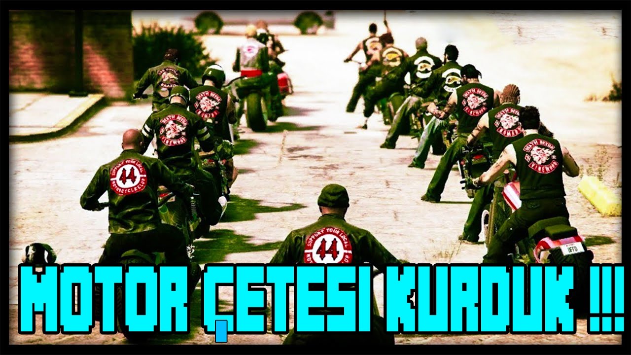 Gta 5 Youtuber Motor Çetesi Maceraları Bölüm 1 - Yollar Bizden Sorulur