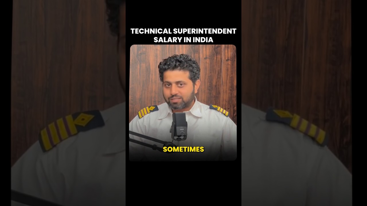 Technical Superintendent Salary | Marine Superintendent Salary | Junior Technical Superintendent