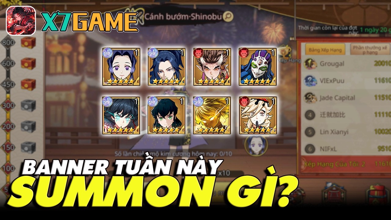 Summon Tướng Nào Cho Banner Tuần Này?║Rage of Demon King X7GAME