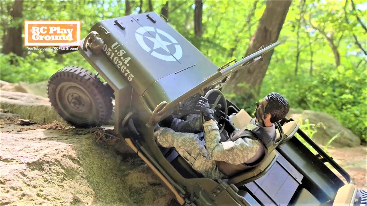 RC Car 1/6 Willys Jeep ROC Hobby 1941 MB Scaler Body Magnet Work 윌리스 지프 바디 자석 작업