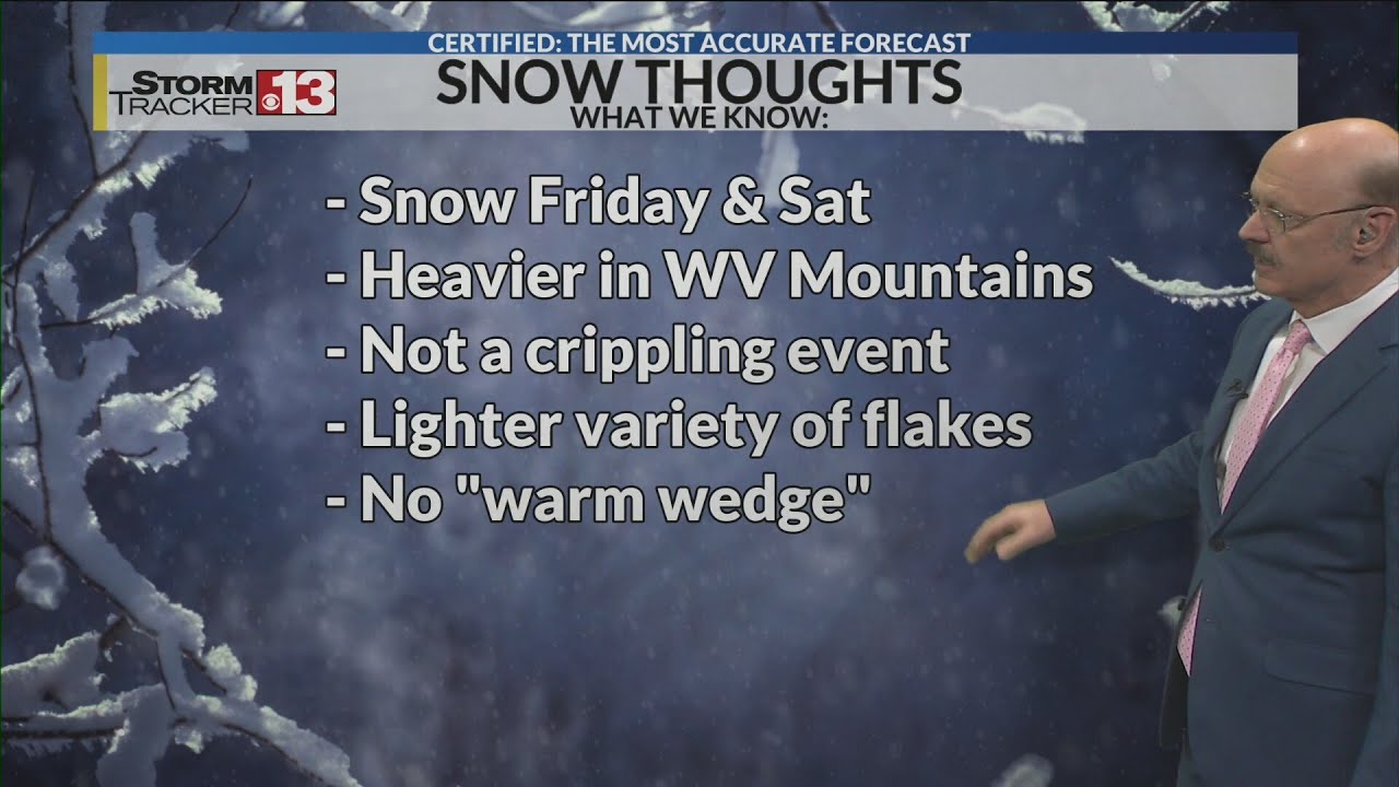 Weekend snow models getting sharper - Wednesday night 1-28-26