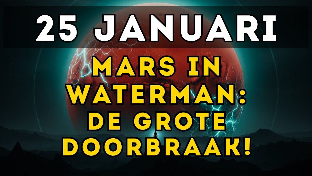 LET OP: 25 JANUARI is het keerpunt! Waarom je je NU gevangen voelt