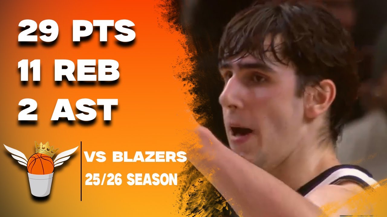 Maxime Raynaud Career High 29 Points vs Trailblazers Full Highlights! (12/18/2025)