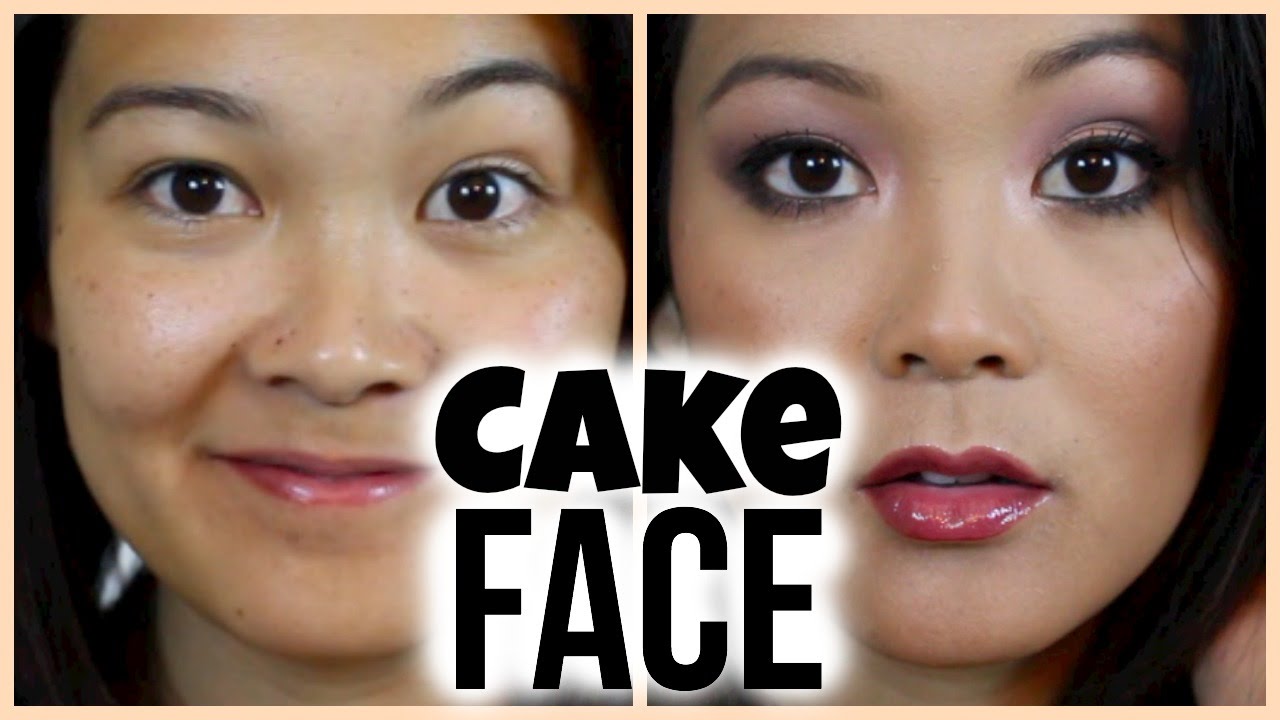 Cake Face Makeup Tutorial 🍰