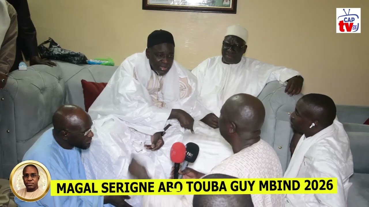 Visite de Serigne Bassirou Mbacke et   Cheikhe Tioro Mbacke Et Mame Cheikhe Mbacke