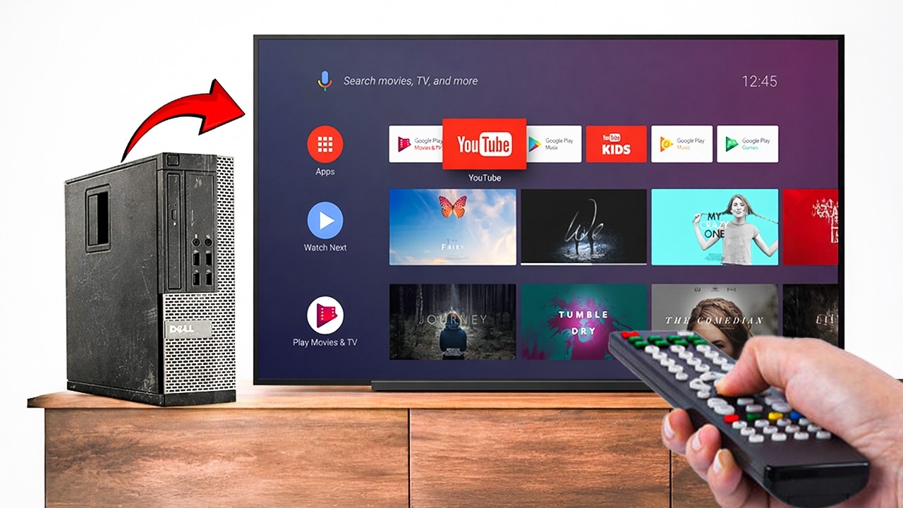 Не стоит недооценивать старые ПК &mdash; установите Android TV и удивитесь!