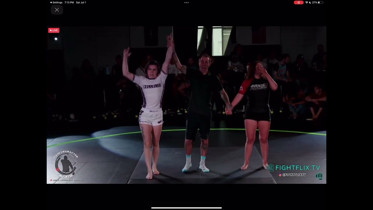 Main Character JiuJitsu 7.1.2023 Ally Wolski vs Marisol Camarillo