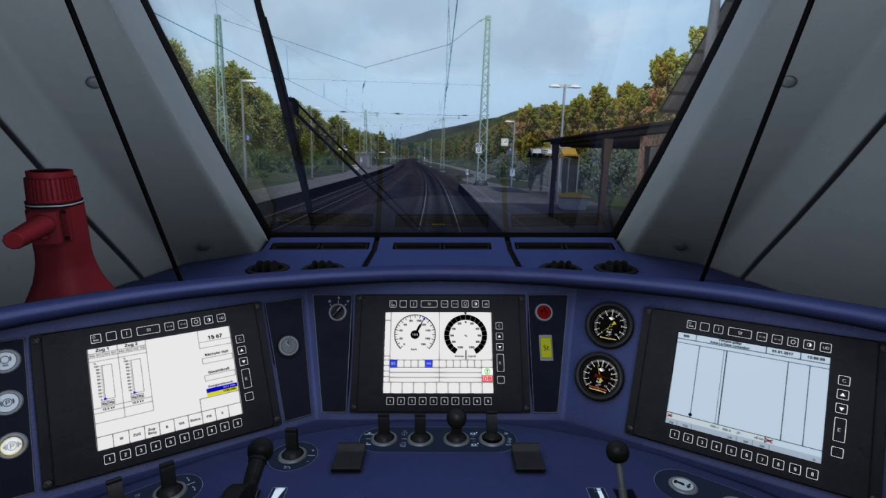 Virtuelle Führerstandsmitfahrt: Mit dem BR 442 Talent 2 an der Mosel von Wittlich Hbf nach Bullay