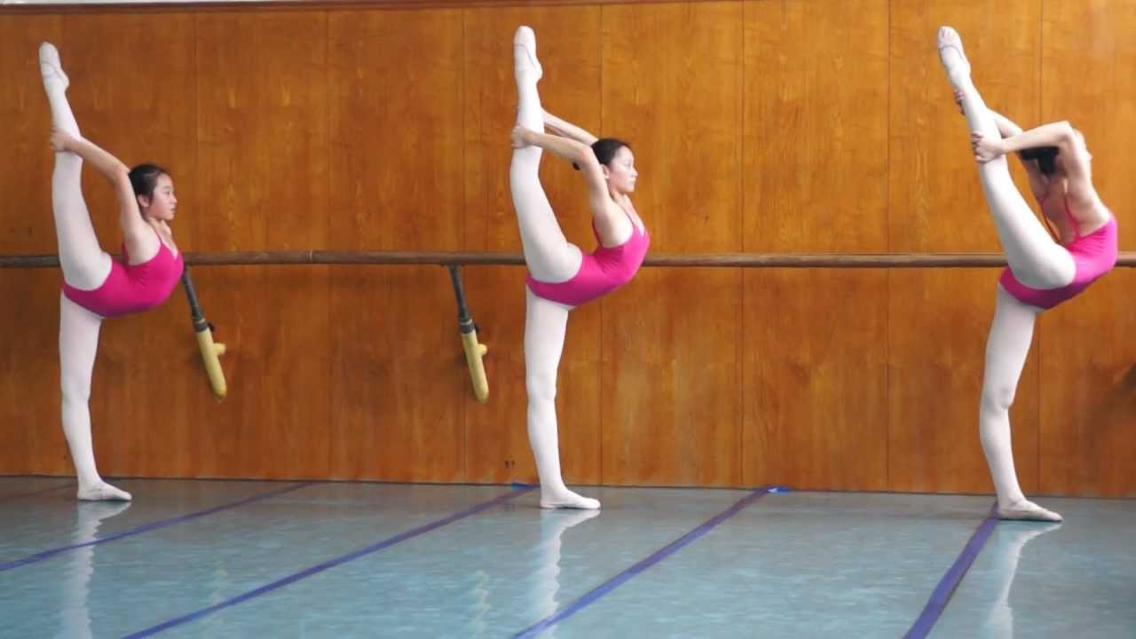 China Classical Chinese dance techniques streching  no ballet :-)