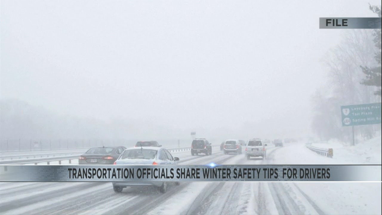 Local transportation officials share winter safety tips for drivers