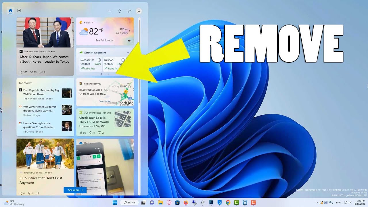 How to Completely Remove Widgets from Windows 11?