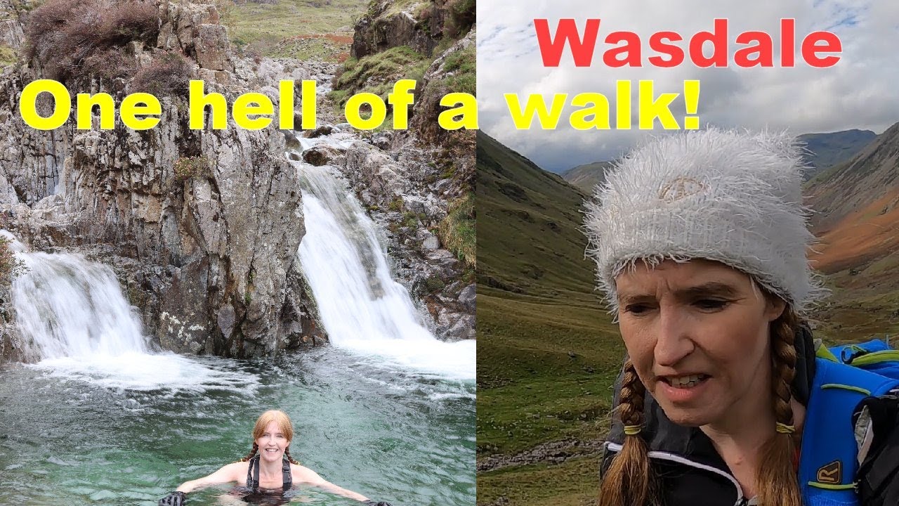 I Almost Died on This Hike! (Wasdale to Styhead Tarn via Lingmell Beck) Featuring Two Wild Swims