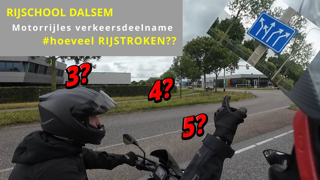 Eerste MOTORRIJLES AVD en dan gelijk een MIDDELVINGER krijgen? #RIJSTROKEN #KIJKVOORUIT!