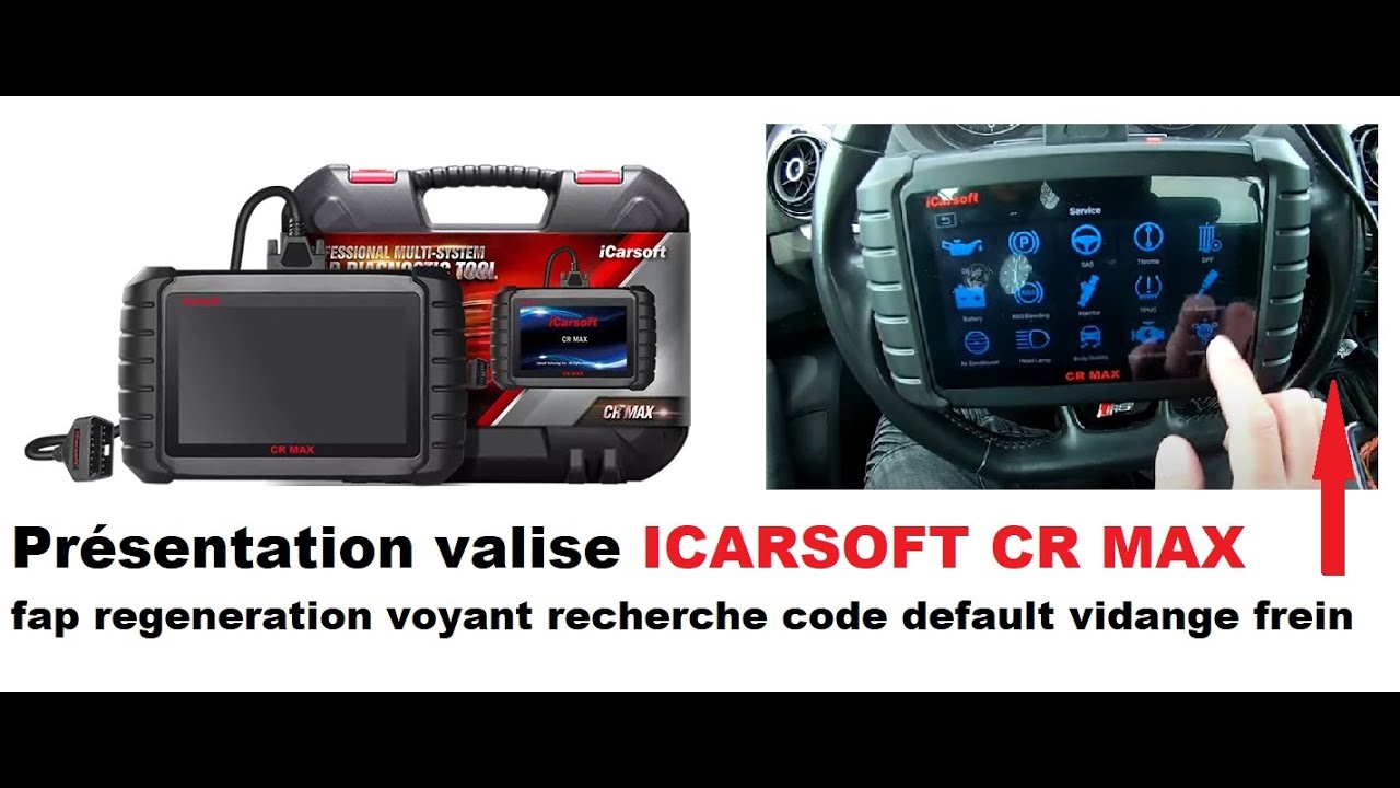 Презентация корпуса ICARSOFT CR MAX Индикатор регенерации fap поисковый код дефолтный тормозной сток