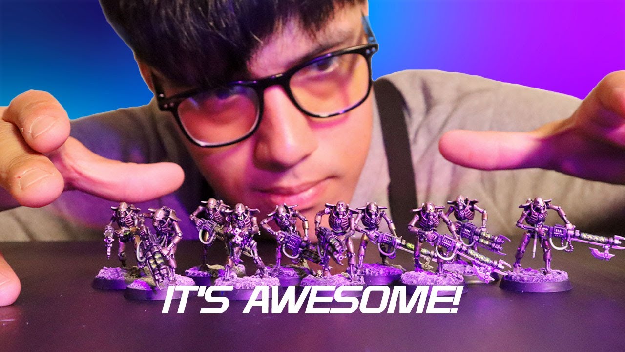 Gunpla Enthusiast Paints Warhammer 40K Minis for the FIRST TIME!