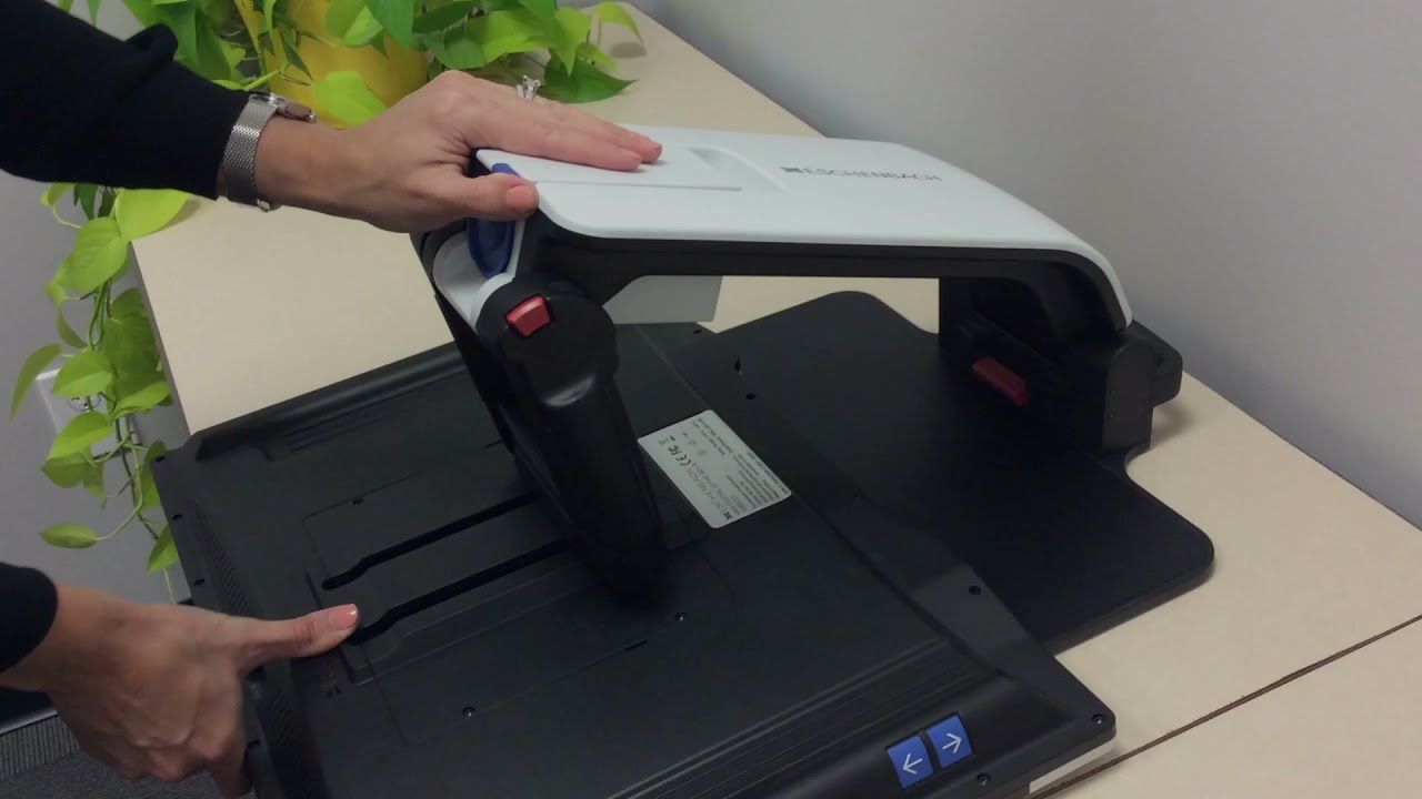 Unboxing the Vario Digital 22 FHD Desktop Video Magnifier from Eschenbach