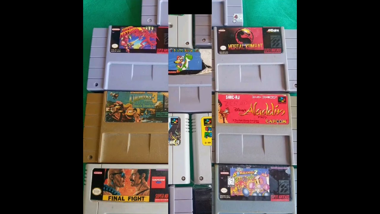 super nintendo antigo