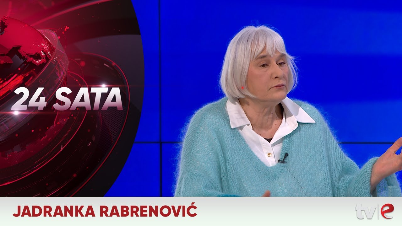 Informativna emisija: 24 sata - Jadranka Rabrenović