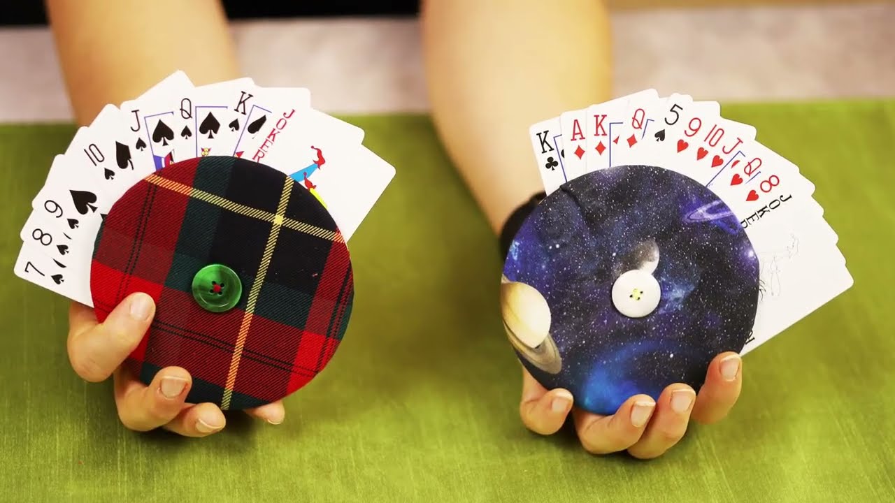 DIY Playing Cards Holder [How to sew a playing cards holder]