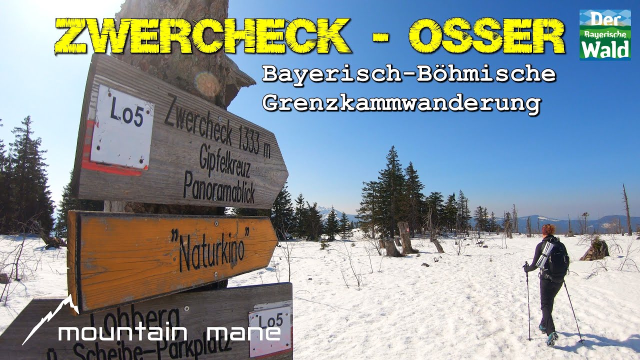 Zwercheck - Osser | Bayerisch-Böhmische Grenzkammwanderung