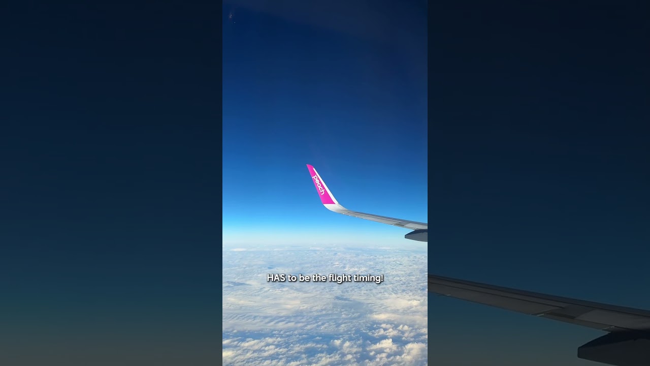 Peach Aviation has started an affordable route from Singapore to Japan!