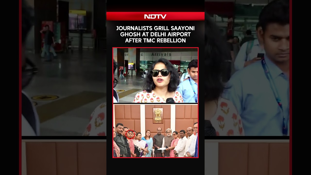 Rebel TMC MP Saayoni Ghosh Reaches Delhi Ahead Of Meeting With LS Speaker Om Birla