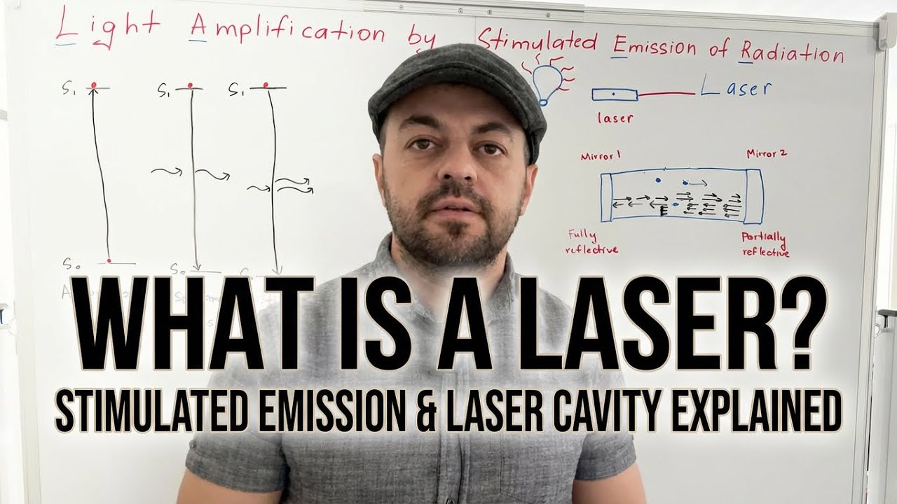 How does a Laser Work? Stimulated Emission | Einstein’s coefficient | Laser Cavity #laser #einstein