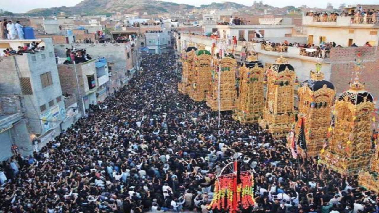 10 Muharram In Chiniot Taziya  (#2020)  (#DOBHAI) (#VLOG)