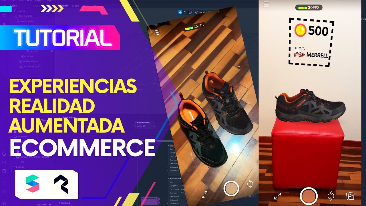 Crea experiencias AR realistas para tu ecommerce | Instagram Filters Spark AR (EN Captions)