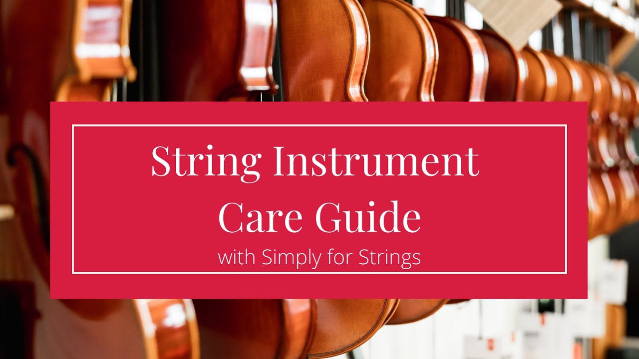 String Instrument Care Guide | Simply for Strings