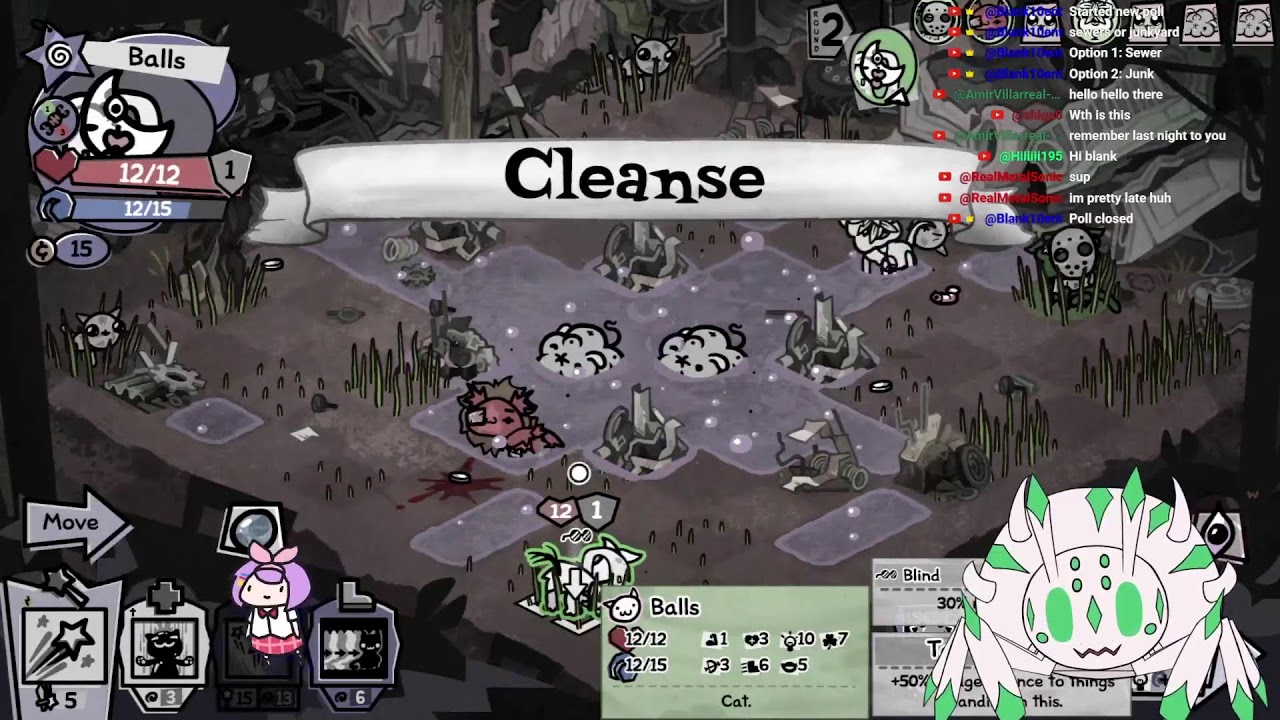 Spider Vtuber plays Mewgenics