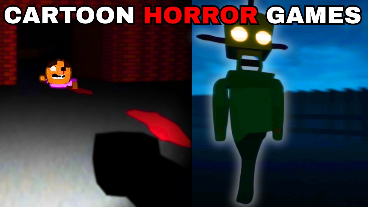 Я сыграл в самые ПРОКЛЯТЫЕ мультяшные хорроры, которые смог найти