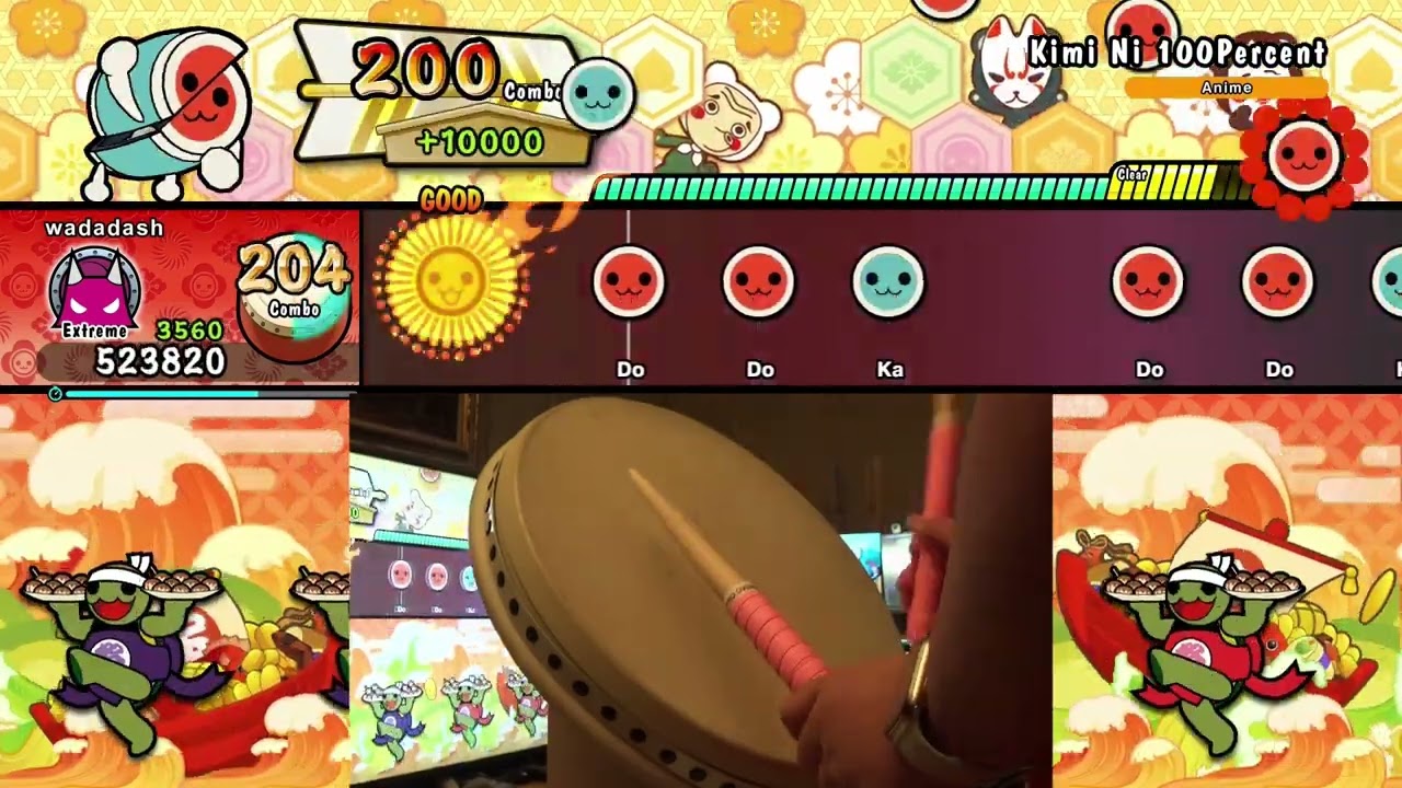 【Taiko no Tatsujin Rhythm Festival】Crayon Shin-chan - Kimi Ni 100 Percent DFC