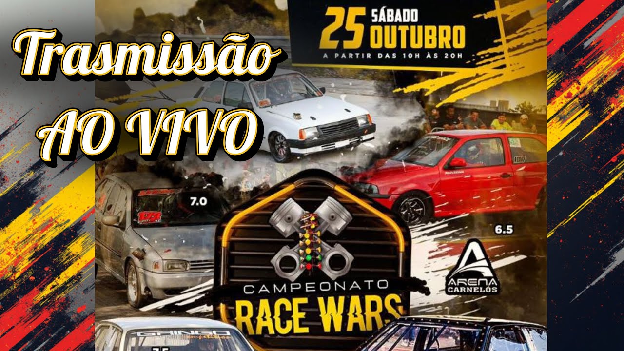 🔥Arrancada AO VIVO | RACE WARS - ULTIMA ETAPA 🚀 Os Mais Rápidos - 25/10/2025