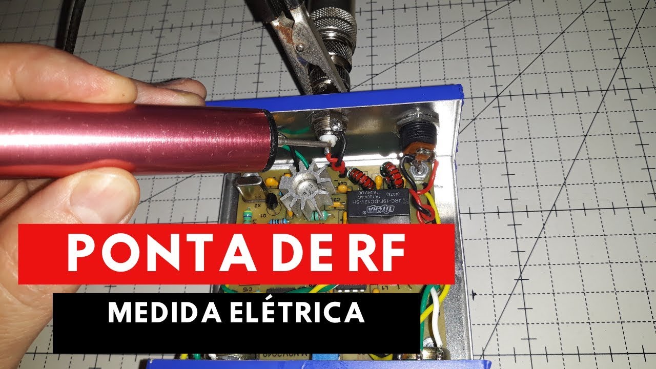 Ponta de RF para medida de potência