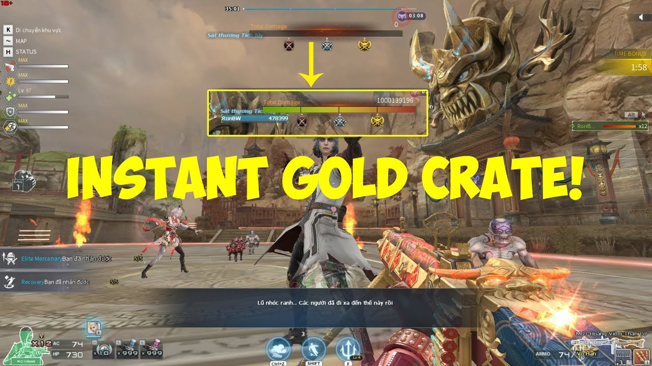 CrossFire VN - How to cheese God Zone