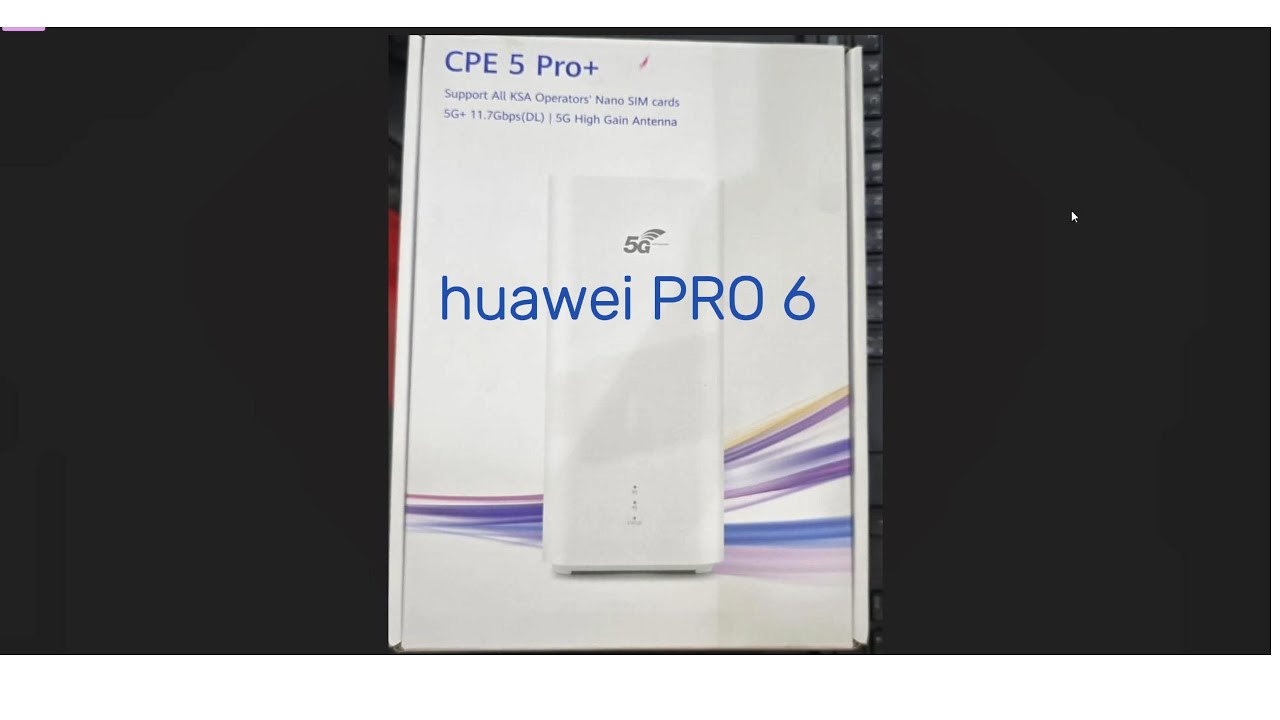 روتر هواوي برو6 الجديد استعراض المميزات +سكربت huawei pro 6 router with script
